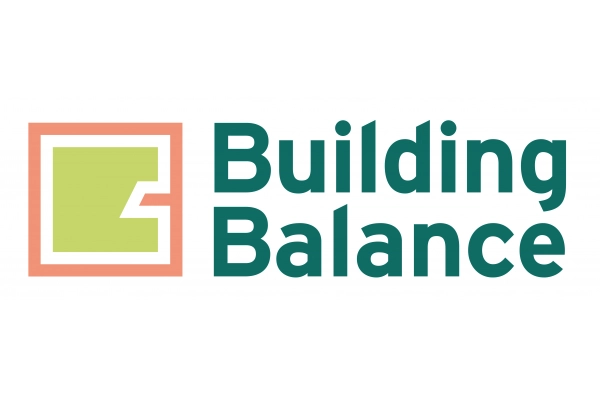 logo building balance